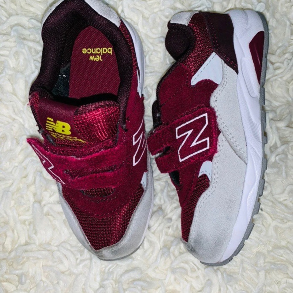 Maroon New Balance 574